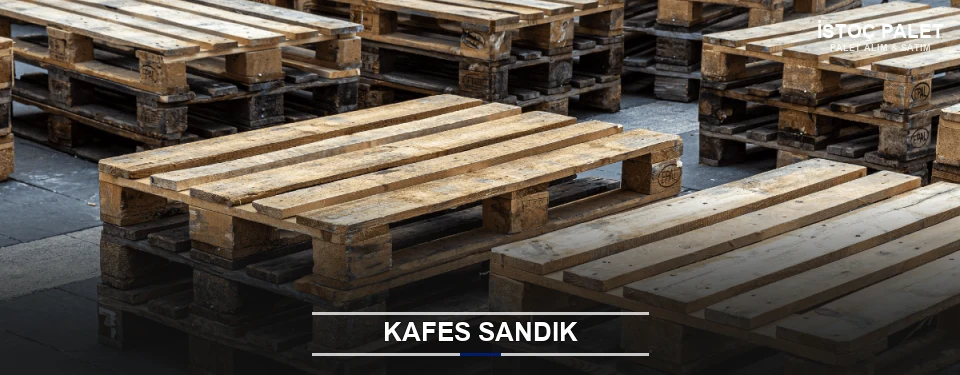 İstoç Ahşap Kafes Sandık İstoç Ahşap Kafes Sandık